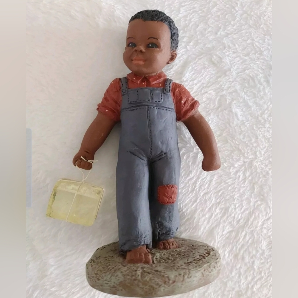 All God's Children Jessie II Blue Ice Block Vintage Collectibles Figurines Rare